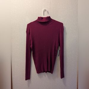 Nine West Ribbed Turtleneck